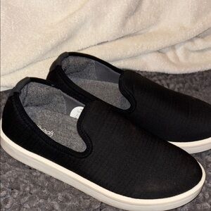 Allbirds Black and White Casual Slip-On Loafers